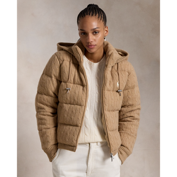 Hooded down puffer coat hotsell