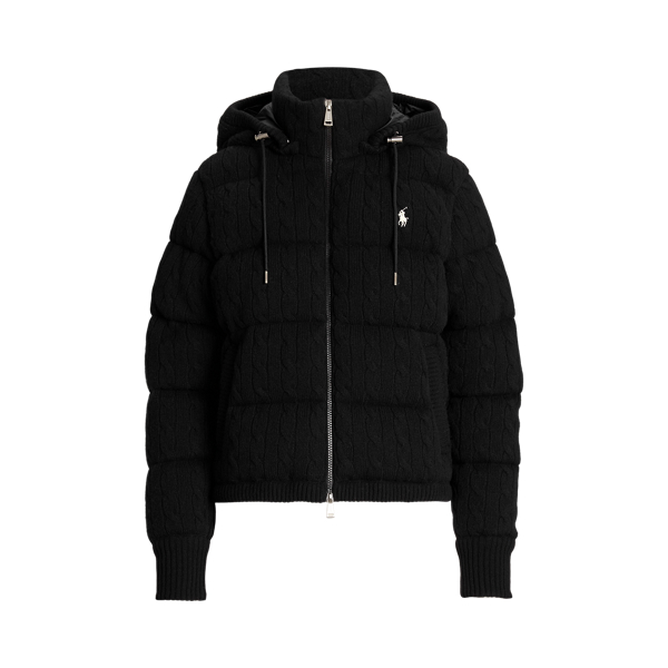 Velvet Quilted Down Jacket