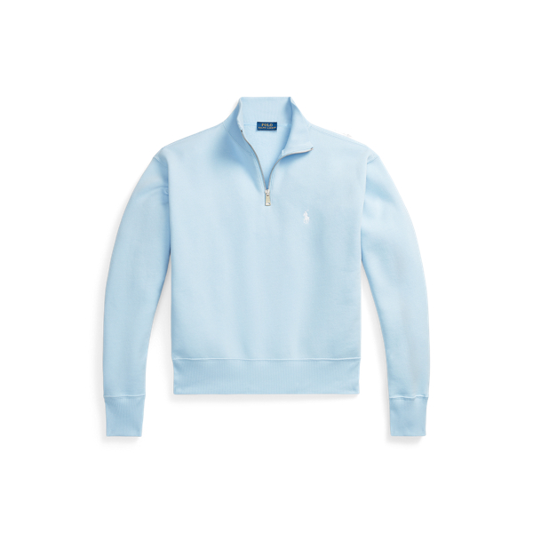 Sudadera de felpa con media cremallera