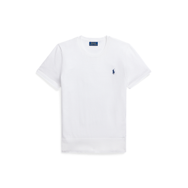 Kurzärmliger Baumwollpullover Polo Ralph Lauren in Weiß 1