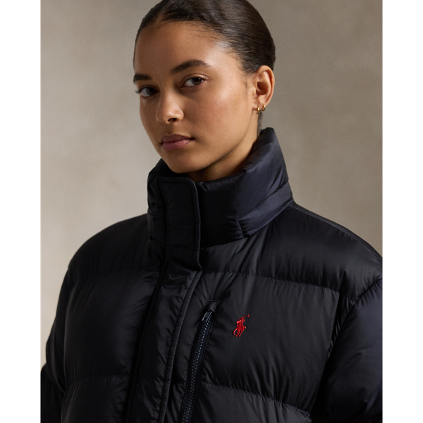 Quilted down jacket ralph lauren hotsell