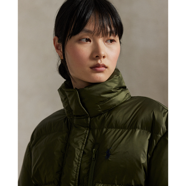 Water-Repellent Quilted Down Jacket for Women | Ralph Lauren® BR