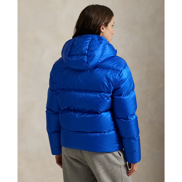 Water-Repellent Quilted Down Jacket