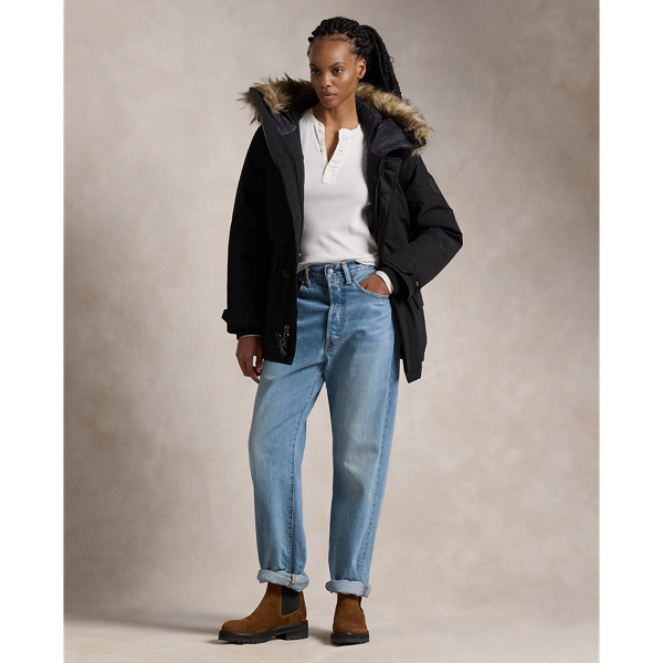 フェイクファートリム ダウン パーカー | ラルフ ローレン公式