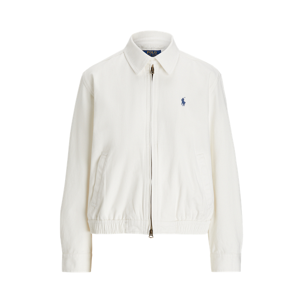 ジャケット POLO RALPH LAUREN Woman Jacket White 290975198 001 Cotton Twill Jacket for Women | Ralph Lauren® PA