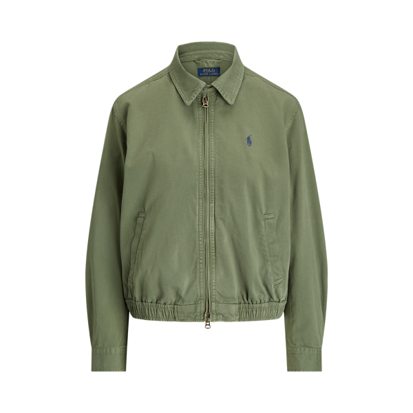 Chaqueta de sarga de algod&oacute;n