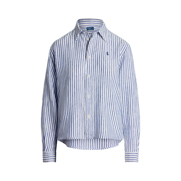 White linen shirt for women 779