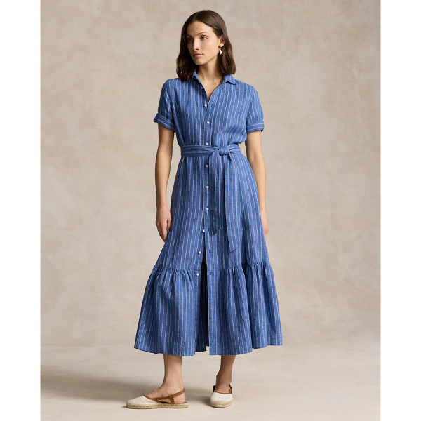 Polo ralph lauren striped shirt dress online