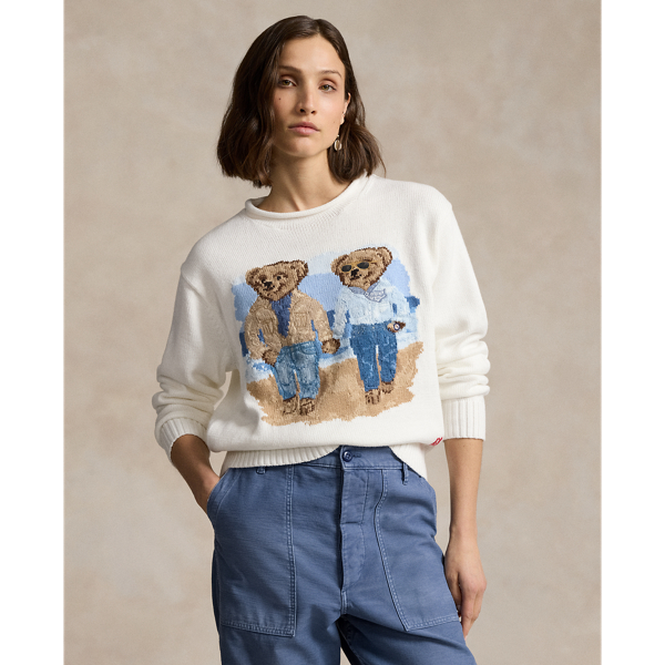 The Ralph Ricky Bear Jumper for Women Ralph Lauren UK