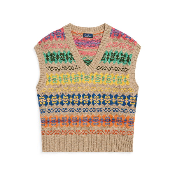 Ralph lauren fair isle sweater vest online