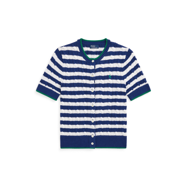 Ralph lauren striped cardigan sale