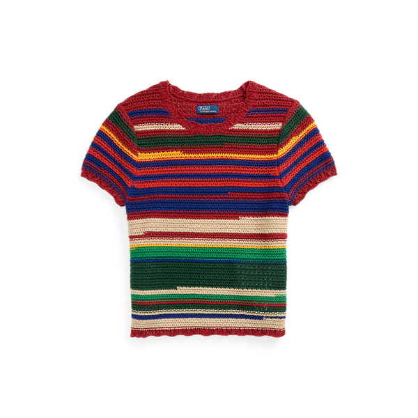 Striped Cotton Linen Jumper for Women Ralph Lauren UK