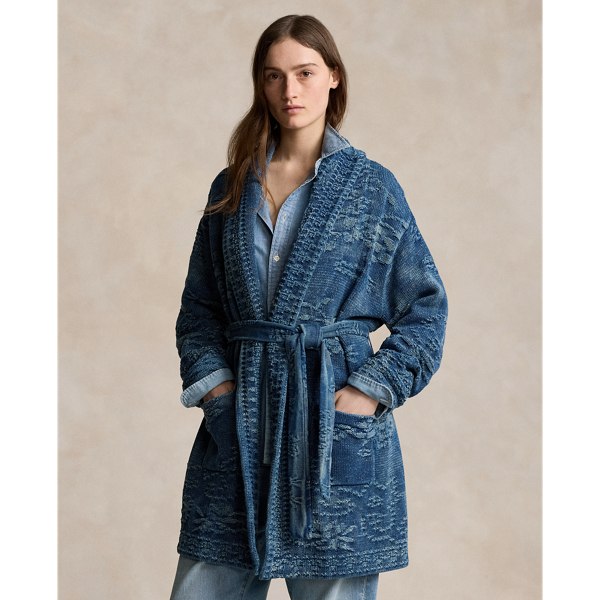 Ralph lauren blue cardigan best sale