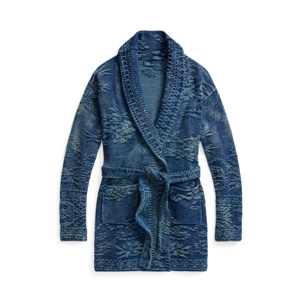 Floral Cotton Shawl-Collar Cardigan for Women | Ralph Lauren® CY
