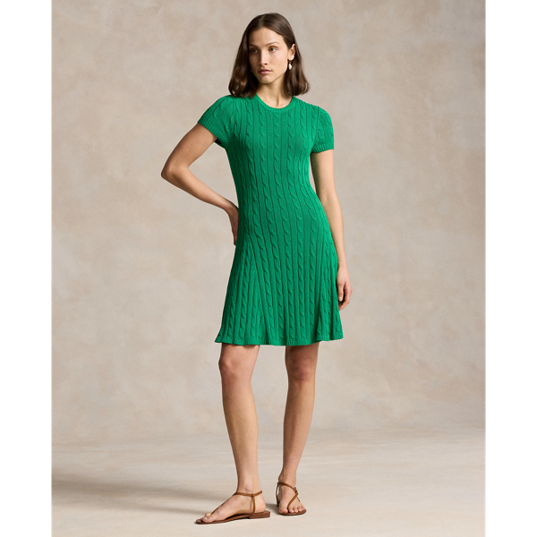 Lauren ralph lauren green dress best sale