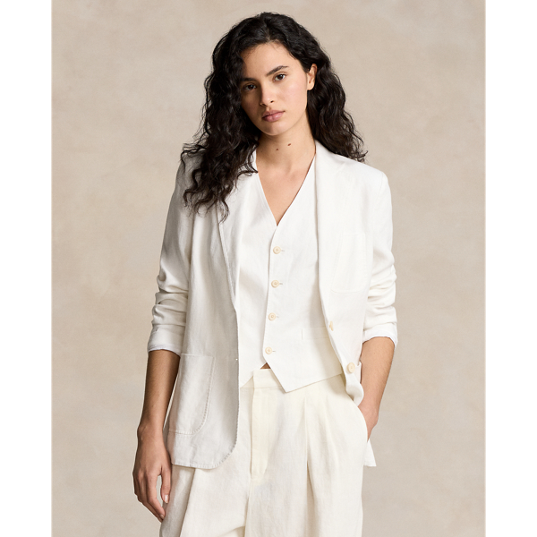 Ralph lauren linen blazer hotsell