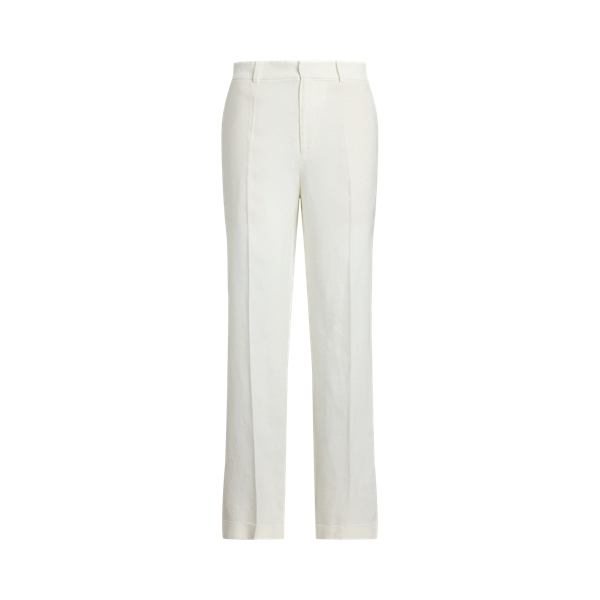 パンツ POLO RALPH LAUREN Women Straight Pants 211935585 WHITE Women's White Pants | Ralph Lauren