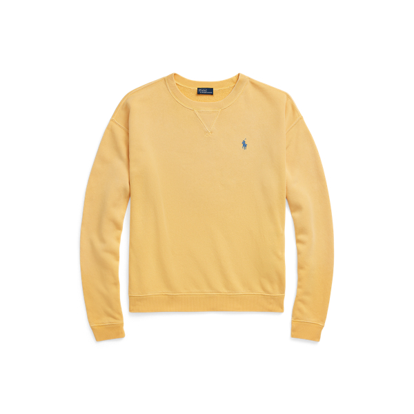Leichter Rundhalspullover aus Fleece Polo Ralph Lauren in 1