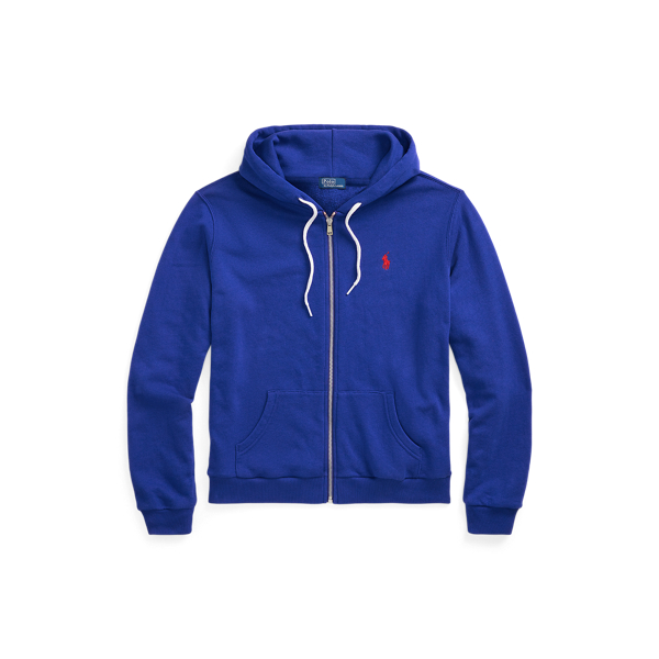 Cotton Fleece Full-Zip Hoodie for Women | Ralph Lauren® UK