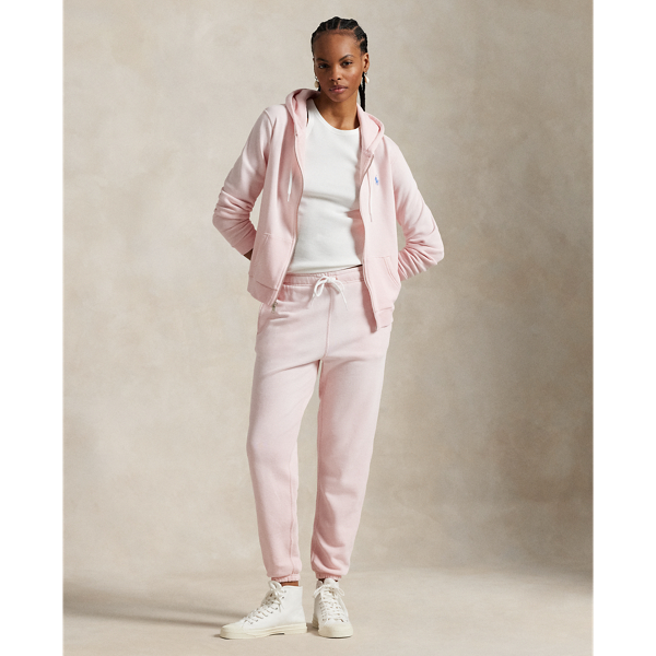 Pink Sand Leichte Sporthose aus Fleece Polo Ralph Lauren 1