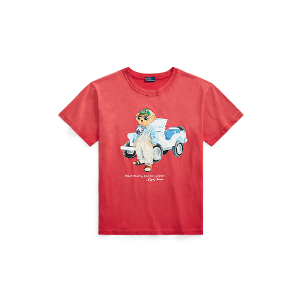 Polo Bear Cotton Jersey T Shirt for Women Ralph Lauren UK