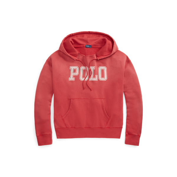 Logo Split-Neck Fleece Hoodie Polo Ralph Lauren 1