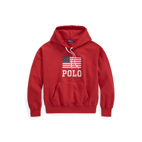 Polo ralph lauren usa fleece hoodie on sale