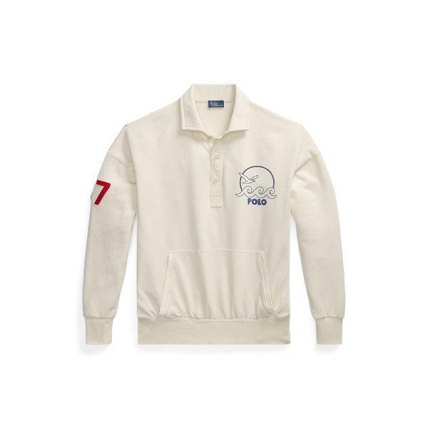 Pull &agrave; logo en coton &eacute;ponge Polo Ralph Lauren en 1