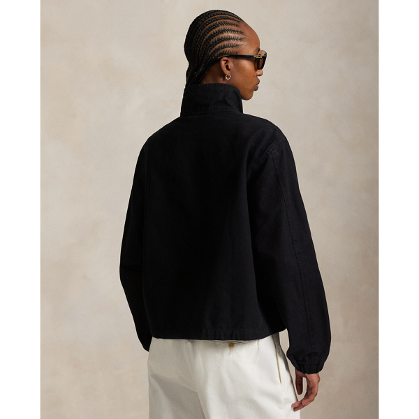 [POLO]★W Cotton Canvas Jacket★関税無 Cotton Canvas Utility Jacket