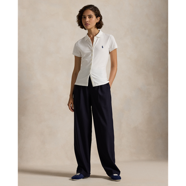 Tシャツ・カットソー POLO RALPH LAUREN Woman Polo Shirt White 211939272 002 Women's Polo Shirts, Long & Short Sleeve Polos | Ralph Lauren
