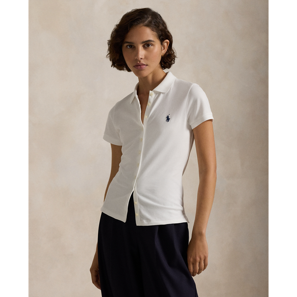 Ralph lauren women's button up online