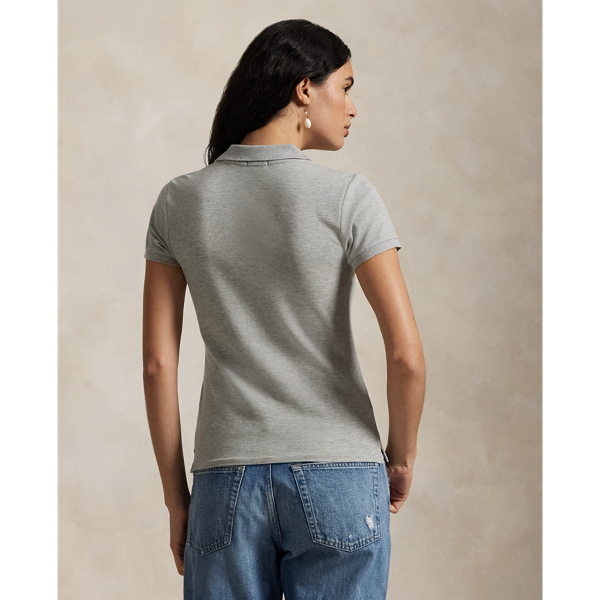 Buttoned-Placket Polo Shirt for Women | Ralph Lauren® TM