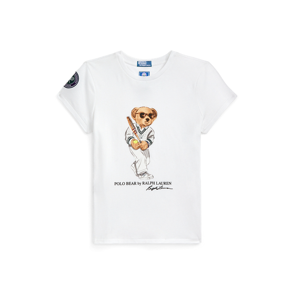 注目コラボ★【Polo Ralph Lauren】Wimbledon ポロベア Tシャツ Wimbledon Polo Bear Tee