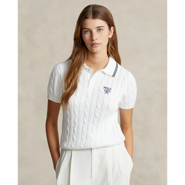 Cotton polo shirts womens best sale