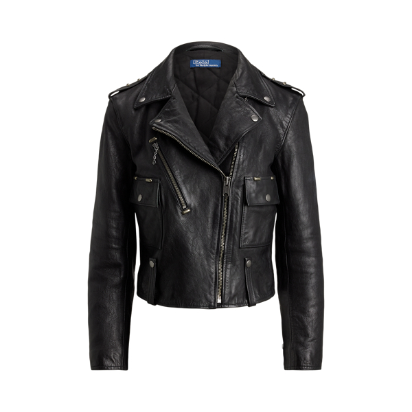 レザー モト ジャケット | ラルフ ローレン公式オンラインストア