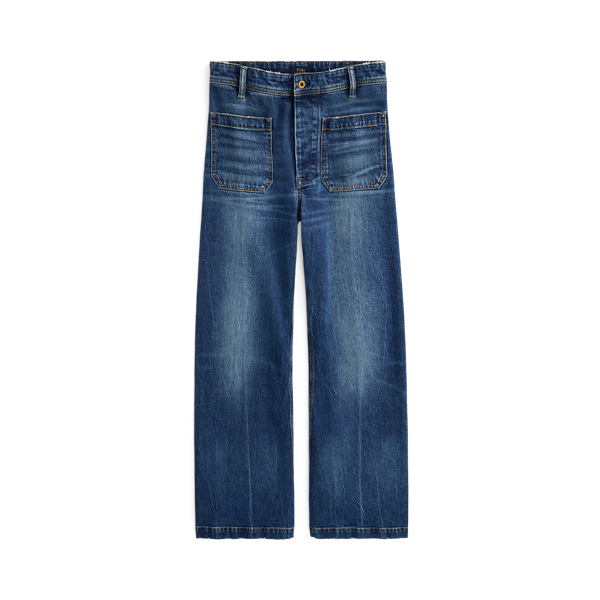 Jean &agrave; jambe large en coton stretch Polo Ralph Lauren en 1