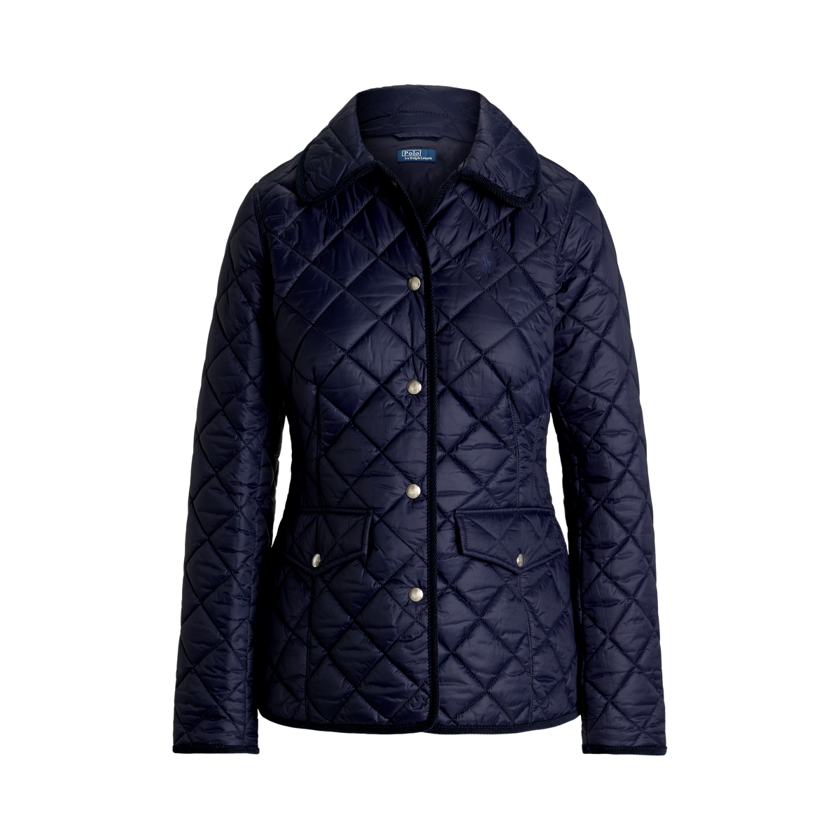 ブルゾン Polo Ralph Lauren Quilted Barn Jacket With Corduroy Collar Polo Ralph Lauren Women's Corduroy-Trim Quilted Barn Jacket