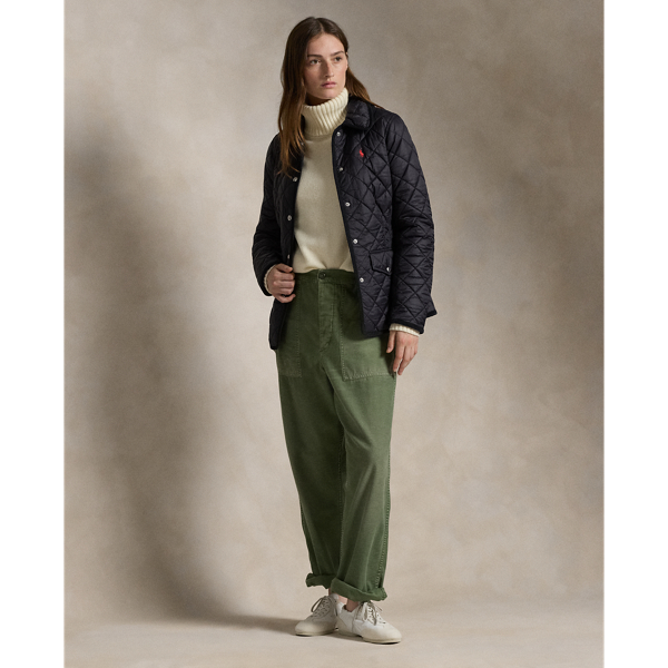 関税送料込【POLO RALPH LAUREN】Quilted Barn Jacket ブルゾン Quilted Barn Jacket for Women | Ralph Lauren® PA