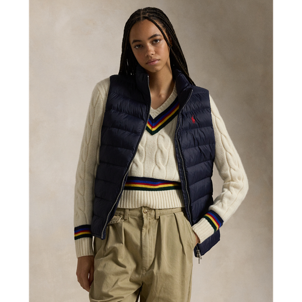 Ralph lauren puffer vest womens hotsell