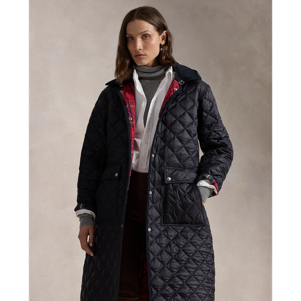 Reversible Quilted Barn Coat