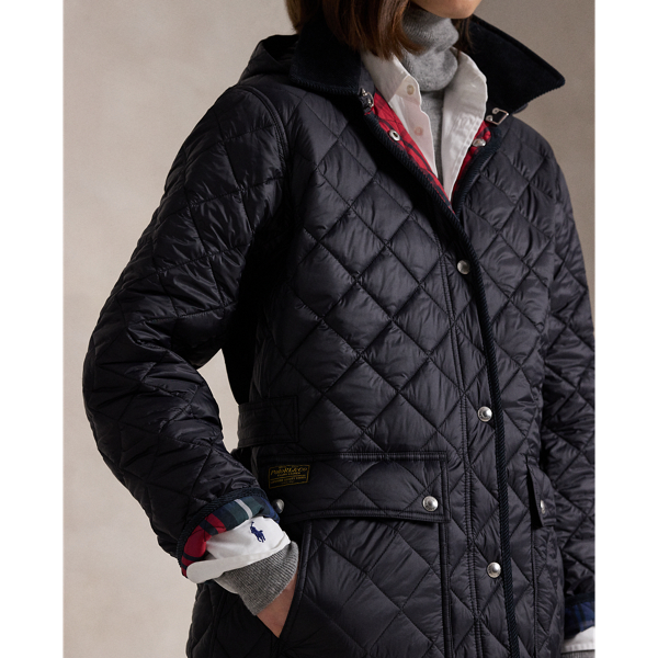 Reversible Quilted Barn Coat