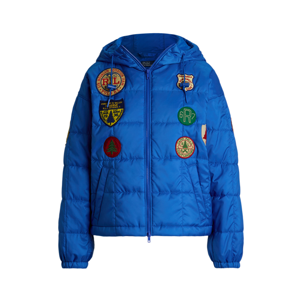 Dakota Blue Embroidered Patch Insulated Jacket Polo Ralph Lauren 2