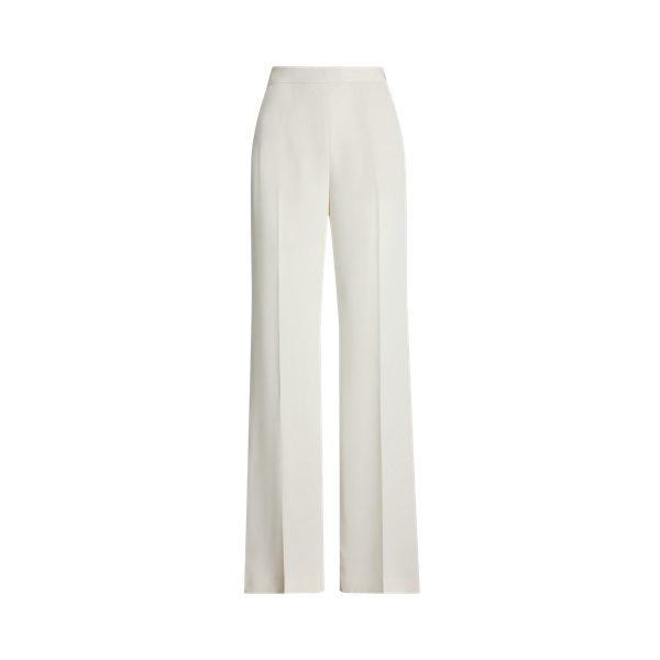 Satynowe spodnie Wide Leg