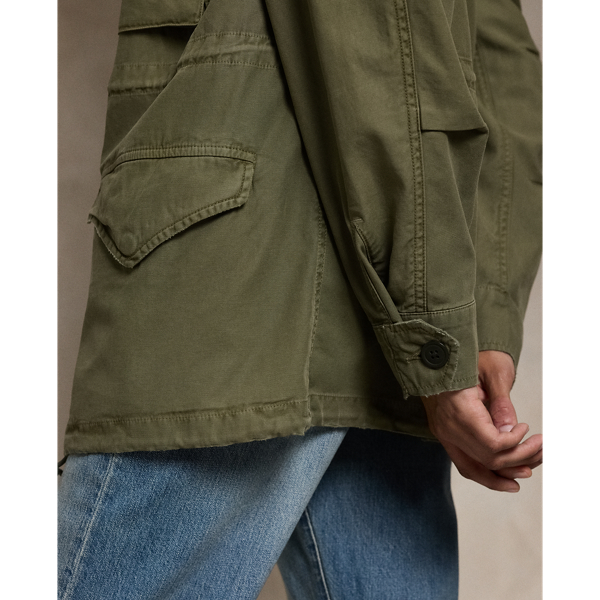 Cotton Twill Field Jacket for Women Ralph Lauren UK