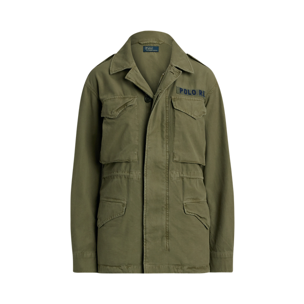 Cotton Twill Field Jacket for Women Ralph Lauren UK