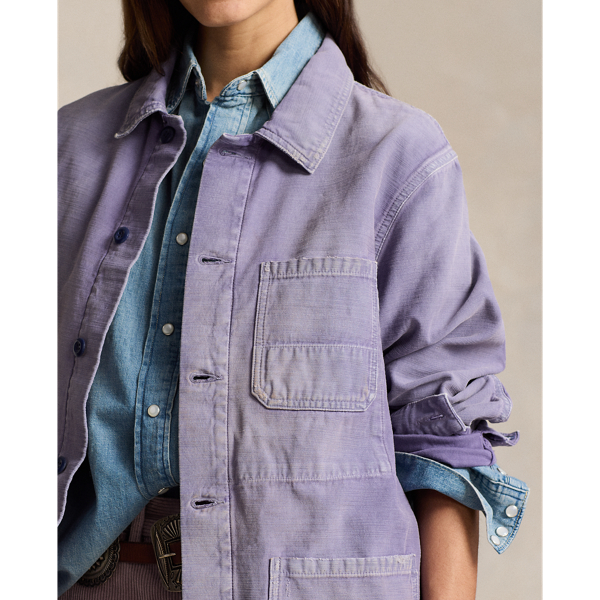 Cotton Chore Jacket for Women Ralph Lauren PA