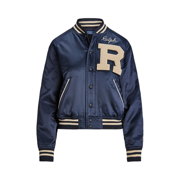 Ralph lauren satin jacket online