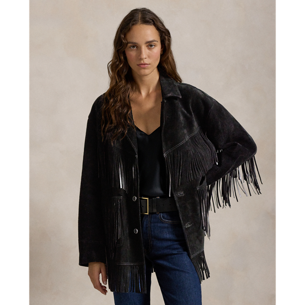 Jacket fringe best sale