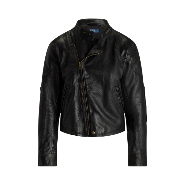 Leather Moto Jacket for Women Ralph Lauren UK