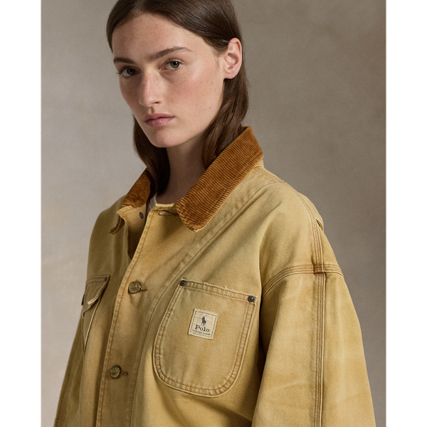 Cotton Canvas Utility Jacket for Women Ralph Lauren UZ